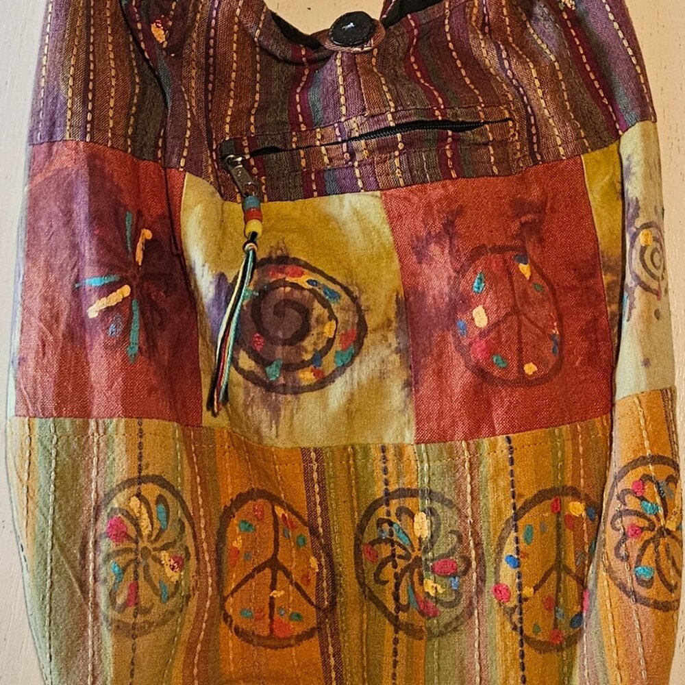 BoHo Crossbody Tote Bag